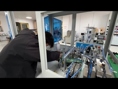 อลูมิเนียม Shell แบตเตอรี่เซลล์เครื่องจัดเรียง AC220V 50HZ 2KW รวบรวมอัตโนมัติ