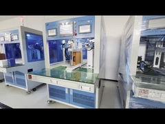 PLC เครื่องปั่นจุดอัตโนมัติเต็ม สําหรับแบตเตอรี่แพ็ค 220kg