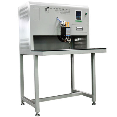 50kg Pneumatic Spot Welder For 18650 Battery With PVC button surface mold