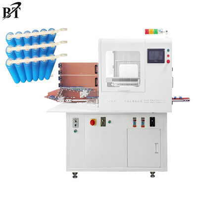 PLC เครื่องเชื่อมจุดอัตโนมัติสำหรับชุดแบตเตอรี่ 220kg