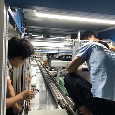 สายการประกอบแบตเตอรี่ลิเธียมไอออน 3.2V LFP ทรงกระบอก 18650